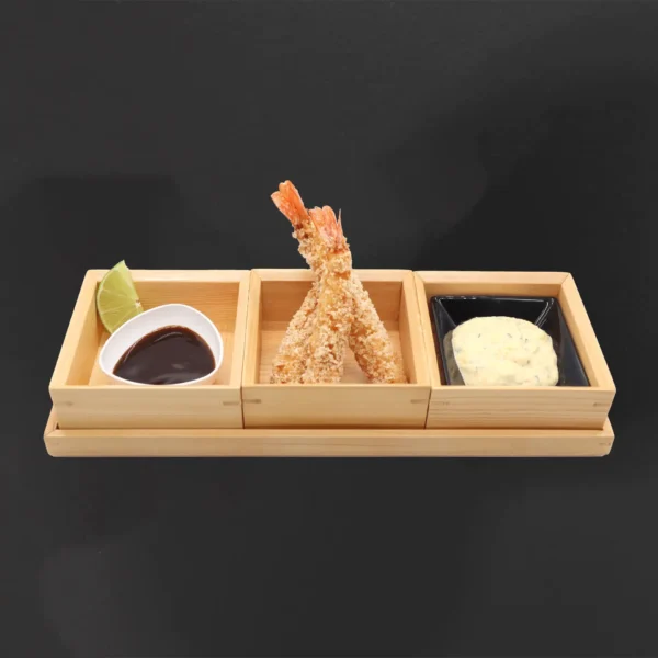 Ebi fry - Maionese giapponese e salsa tonkatsu