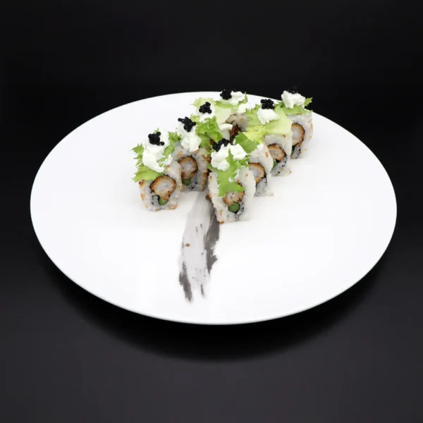 Gambero, burrata e tartufo - Gambero panko, maionese, avocado, burrata, misticanza e perlage di tartufo nero